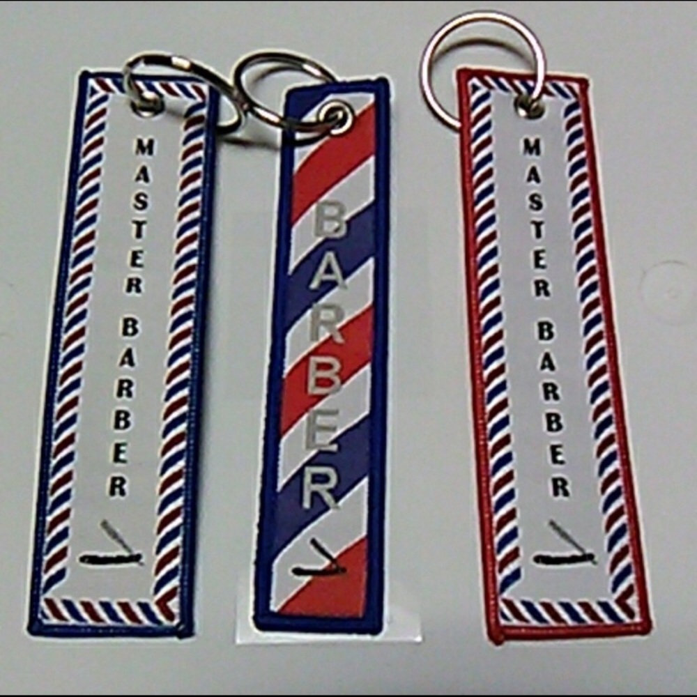 Barber Key Chains
